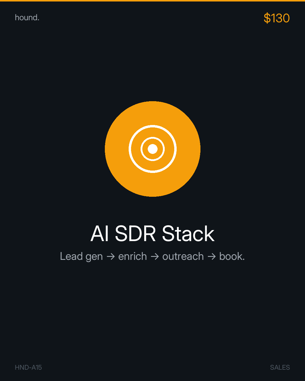 AI SDR Stack hero