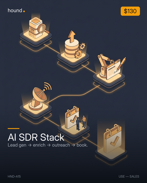 AI SDR Stack — hero