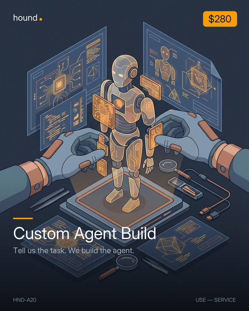 Custom Agent Build — hero