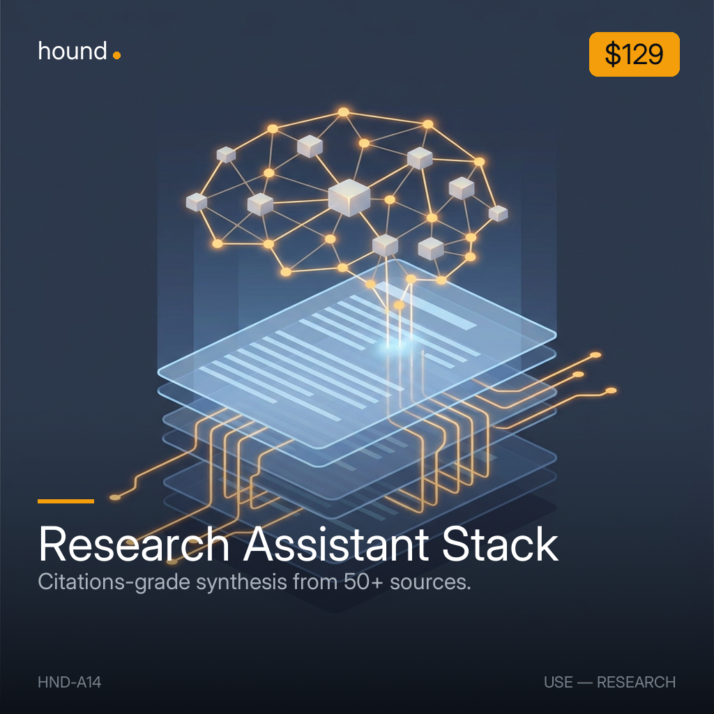 Research Assistant Stack — alt