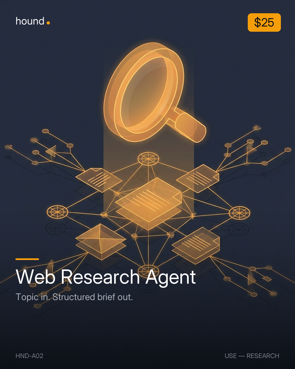 Web Research Agent — hero